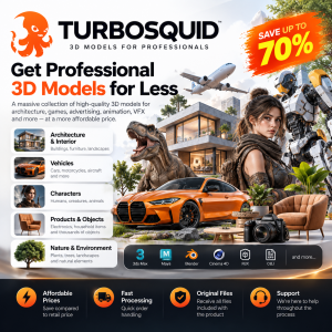 TurboSquid.com – Get Professional 3D Models for Less